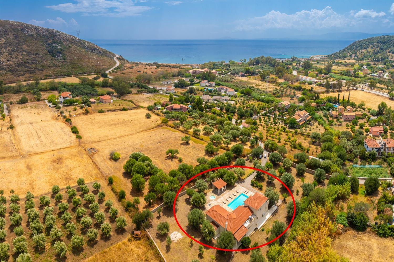 Villa Pomegranate Tree Katelios Extérieur photo